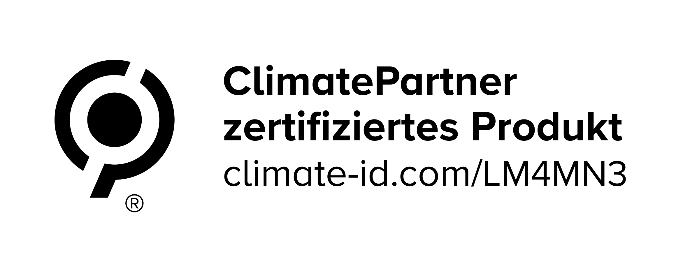 SANVT ClimatePartner Certified Label
